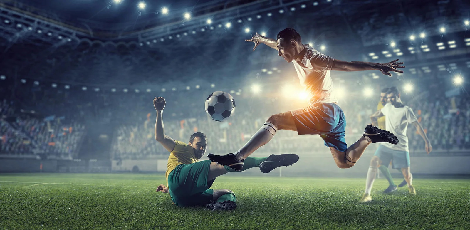 Tampilan olahraga untuk menelusuri pertandingan dan kategori
